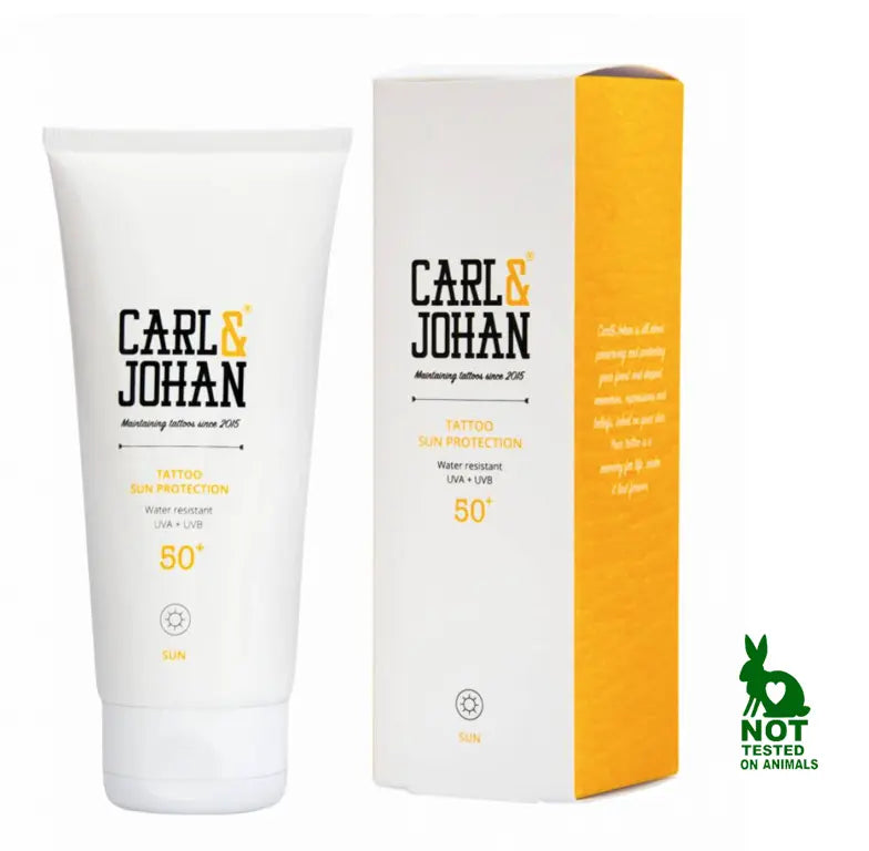 Tattoo sun screen