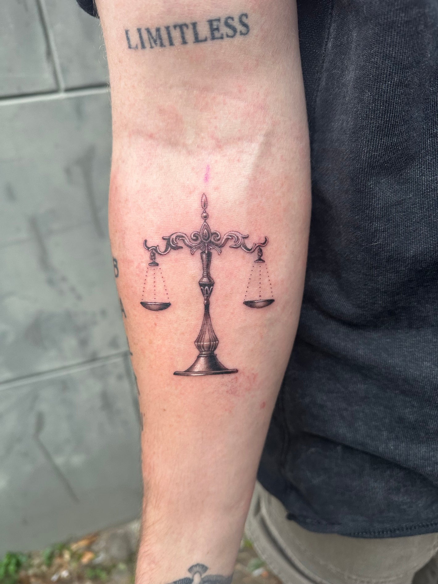 Realisme sterrenbeeld tattoo